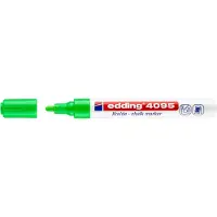 Edding 4095 Krijtmarker Medium Ronde punt 2-3 mm Neon Groen