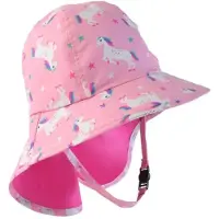 Zoocchini Unicorn Upf 50 Hat Roze 6-24 Months Kinderen