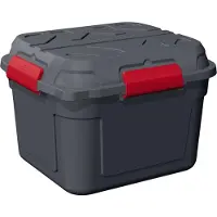 Sunware Q-line waterdichte opbergbox met deksel 90L - 60.1x53.1x42.5 cm