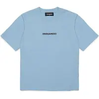 Dsquared2 Shirt duifblauw / zwart
