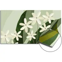 KitchenArt - Ivory Cluster Spatscherm - 80x55 cm - Spatscherm Achterwand Keuken - Spatwand Keuken