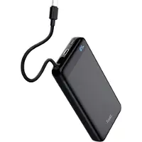Trust Fiera - Powerbank 20000 mAh - 2 Poorten - USB-C Power Delivery - Display - Zwart