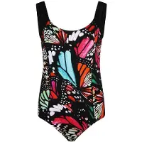 Mila Badpak Butterfly | Maat: 42 | Kleur: Zwart