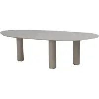 4SO Estate dining tuintafel mango 240x105xH75 cm keramiek latte