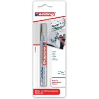 Edding 750 lakmarker - glans - 2 tot 4 mm - zilver