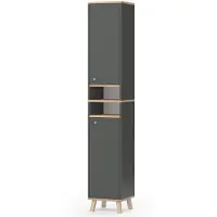 Vicco Senyo Badkamerkast – 30 x 174 cm Antraciet
