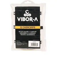 Vibor-A Padel Overgrip 12 Units Zwart
