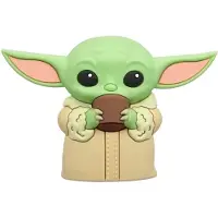 MONOGRAM Star Wars The Mandalorian The Child with Cup 3D Foam Magnet