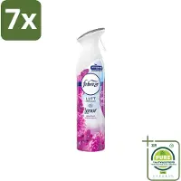 Febreze 7 x Amethist Luchtverfrisser Spray - Frisse Bloemen Geur - 300ml - Grootverpakking - Luchtverfrisser - Geurverwijderaar - - Amethyst - Frisse Geur