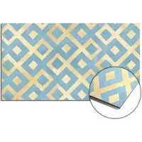 KitchenArt - Deep Diamond Grid Spatscherm - 90x60 cm - Spatscherm Achterwand Keuken - Spatwand Keuken