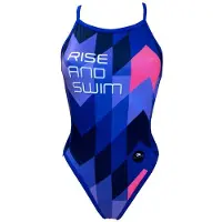Turbo Rise&swim Swimsuit Blauw 3XL Vrouw