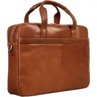 Tony Perotti Vegetale 9995 Laptop briefcase 15'' donker bruin