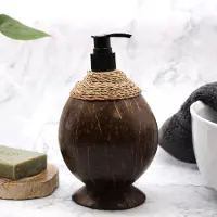 Ancient Wisdom - Handzeep - Natuurlijke kokoszeepdispenser 150 ml multicolor - zeep - kokosnoot - geur - verzorging - hygiëne - reiniging
