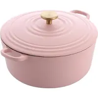 BK Bourgogne - Braadpan Blush Pink - 28cm - Gietijzer - Inductie
