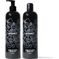 Heroes Siliconen Glijmiddel inclusief DOSEERPOMP - 2 x 500ml | NIEUW!