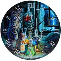 Nobrand Lisa Parker Jekyll & Hyde Katten Bedrukte Klok