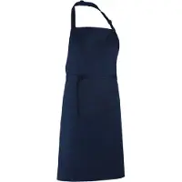 Premier Dames/Dames Kleuren Bipschort Met Zak / Werkkleding (Pakket van 2) (Marine)