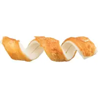 Trixie denta fun chicken chewing curl - 15 cm 50 st - Hondensnacks