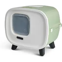 Savic kattenbak mira botanical groen 55,5x44x49,5 cm