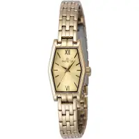 Invicta Angel 48123 Dames Horloge - Quartz Uurwerk - Roestvrij Staal met gouden Wijzerplaat - 20mm