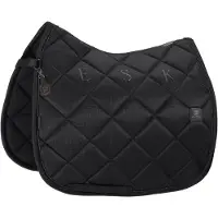 Eskadron Zadeldek Platinum Glossy Bit Dressuur Zwart