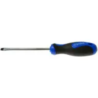 GEKO Schroevendraaier - Gesleufd - 5x100 mm - Ergonomisch - Chroom-vanadium Staal