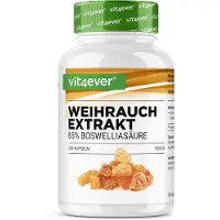 Vit4ever - Wierook extract - 240 vegan capsules - 1000 mg per dagdosering - Met 85% boswelliazuren uit echte Indiase Boswellia serrata - Hooggedoseerd & premiumkwaliteit