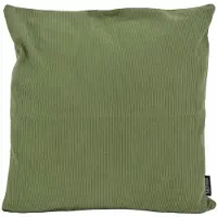 Gek op kussens! Coco olijf | 45 x 45 cm | kussenhoes | corduroy/polyester