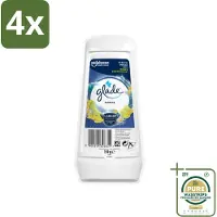 Glade - Gel - Marine - 150 g - Voordeelverpakking - 4 stuks - Maritieme geur - Essentiële oliën