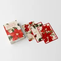 Puckator Speelkaarten/Kaartspel - Christmas Botanicals Kerst Thema - 9x6,5cm