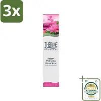 Therme 3 x - Interieurspray - Saigon Pink Lotus - Oosterse Romantiek in Huis - 60 ml - Grootverpakking - Interieurspray - Oosterse Geur - Roze Lotus - Amber - Vanille
