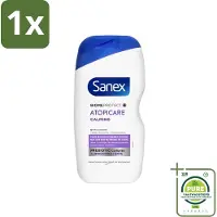 Sanex 1 x - BiomeProtect Dermo - Douchecrème - Reactieve Huid - 400 ml - BiomeProtect - Douchecrème - Gevoelige Huid - Reactieve Huid - Kalmerende Douchecrème