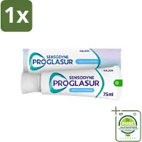 Sensodyne 1 x - Tandpasta - Proglasur Gentle Whitening - Verheldert Glazuur - 75 ml - Tandpasta - Whitening - Tandglazuur - Tanderosie - Gevoelige Tanden