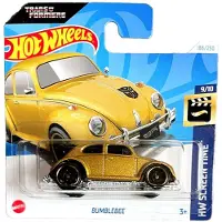 Hot Wheels BUMBLEBEE VW KEVER GOLD 186/250 HW SCREEN TIME 9/10 1:64 SHORT CARD