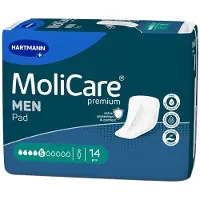 Hartmann Molicare Premium Men Pads 5 druppels - 24 pakken van 14 stuks