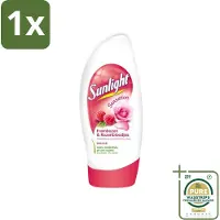 Sunlight 1 x - Douchegel - PH Neutraal - Rozen En Frambozen - 250 ml- Douchegel - Zachte Reiniging - PH Neutraal - Roze Geur - Frambozen Geur
