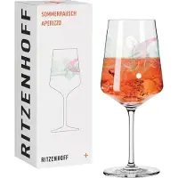 Ritzenhoff aperitiefglas 500 ml – Serie Sommerrausch nr. 13 met kleurrijke spiralen – Made in Germany