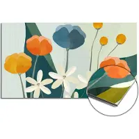KitchenArt - Garden Melody Spatscherm - 70x50 cm - Spatscherm Achterwand Keuken - Spatwand Keuken