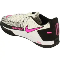 Nike React Phantom GT Pro IC Heren Voetbalschoenen Wit