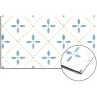 KitchenArt - Starline White Tile Spatscherm - 60x40 cm - Spatscherm Achterwand Keuken - Spatwand Keuken