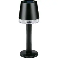 Sans marque Solar Tafellamp - LED - Verstelbaar - Zwart