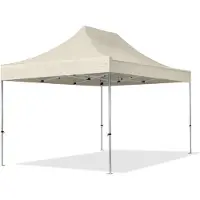 TOOLPORT 3x4,5 m Easy up partytent, PROFESSIONAL alu 40mm, crème