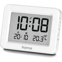Hama wekker- Kos - Digitaal- Wit