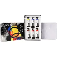 QOR Watercolor Modern Set aquarelverf Introductory Colors 6 x 5 ml