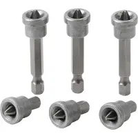 Bgs Bitset met dieptestop voor gipslaten PH2, 6 delig