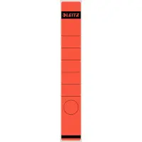 Leitz Ordnerrugetiketten A4 Rood 10 Stuks 3,9 x 28,5 cm