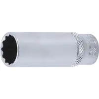 Bgs Dopsleuteldop twaalfkant, diep - 1/4 - 13 mm