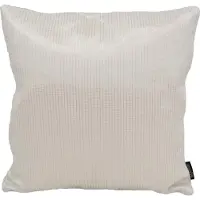 Gek op kussens! Rohan white / silver | 45 x 45 cm | kussenhoes | polyester