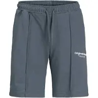 Jack & jones Junior Broek 'Vesterbro' donkergrijs / wit