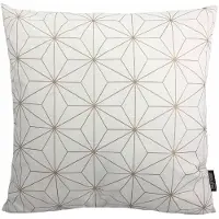 Gek op kussens! Sierkussen nadal white/gold | 45 x 45 cm | katoen/polyester